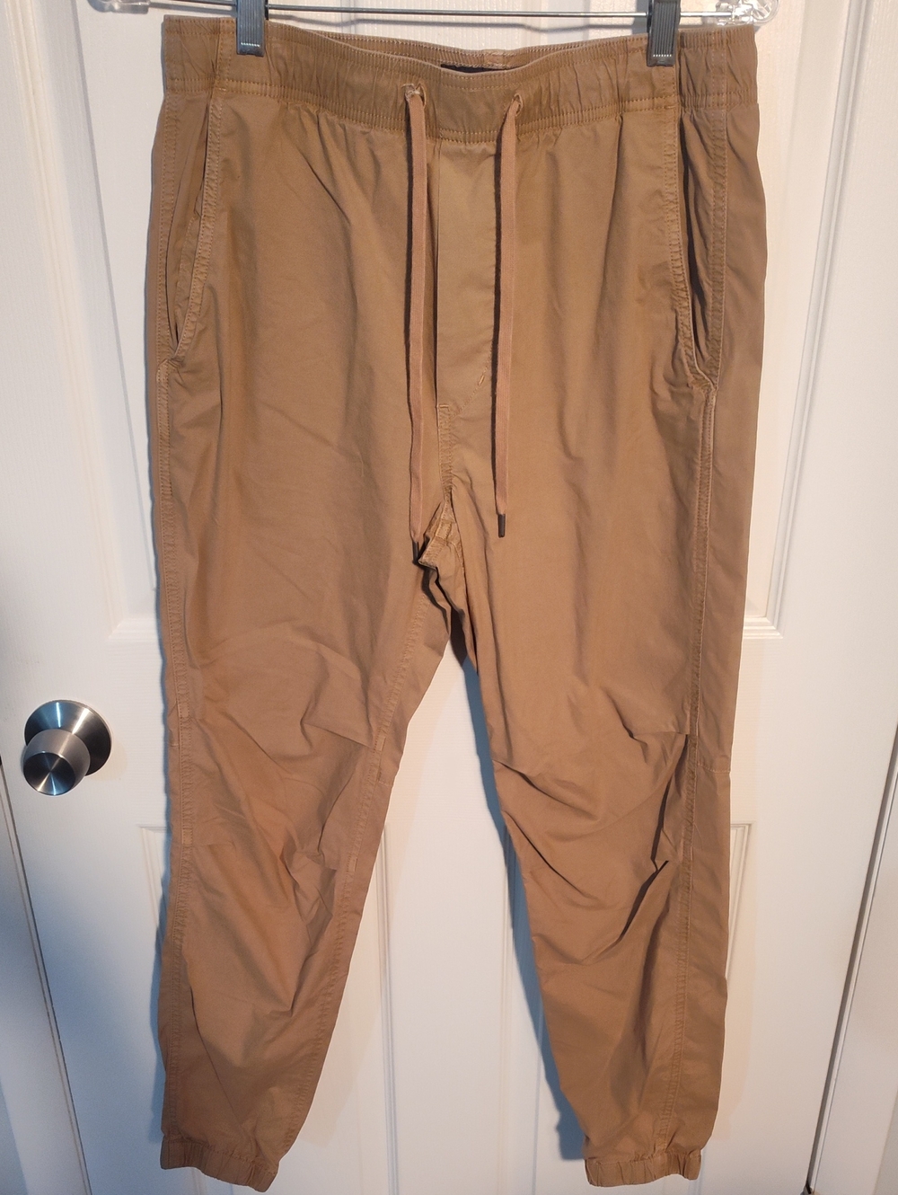 American Eagle Outfitters Khaki Drawstring Chinos